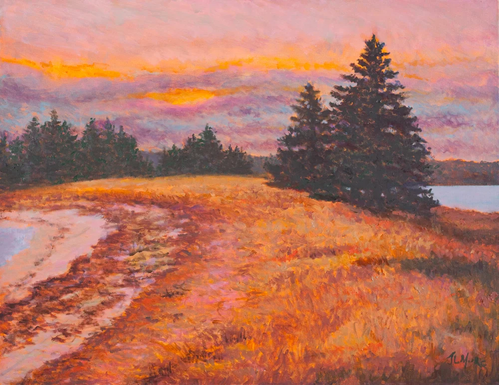 Indian Point22” x 28” Oil on Canvas