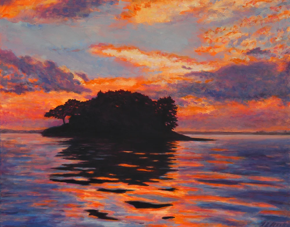 Little Bustins Island22” x 28” Oil on Canvas