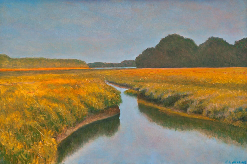 Parker Head Marsh24” x 36” Oil on Canvas