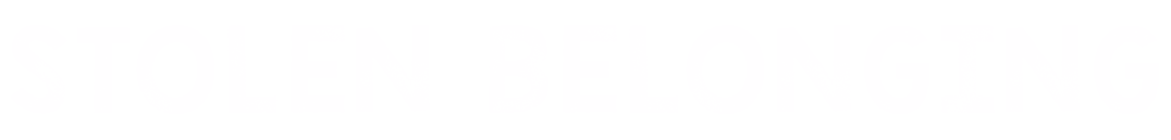 Stolen Belonging