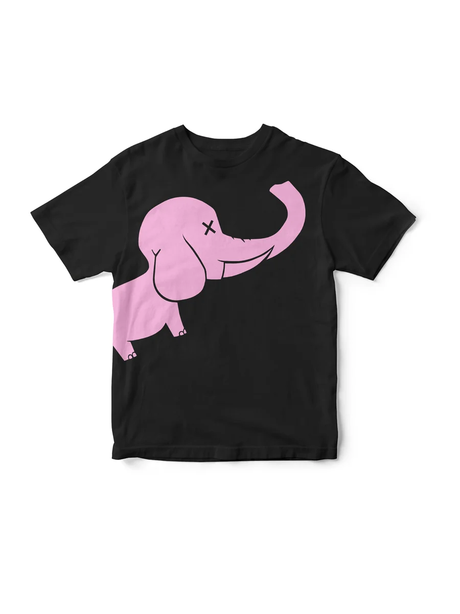 Mr. Elephant T-Shirt (Black)