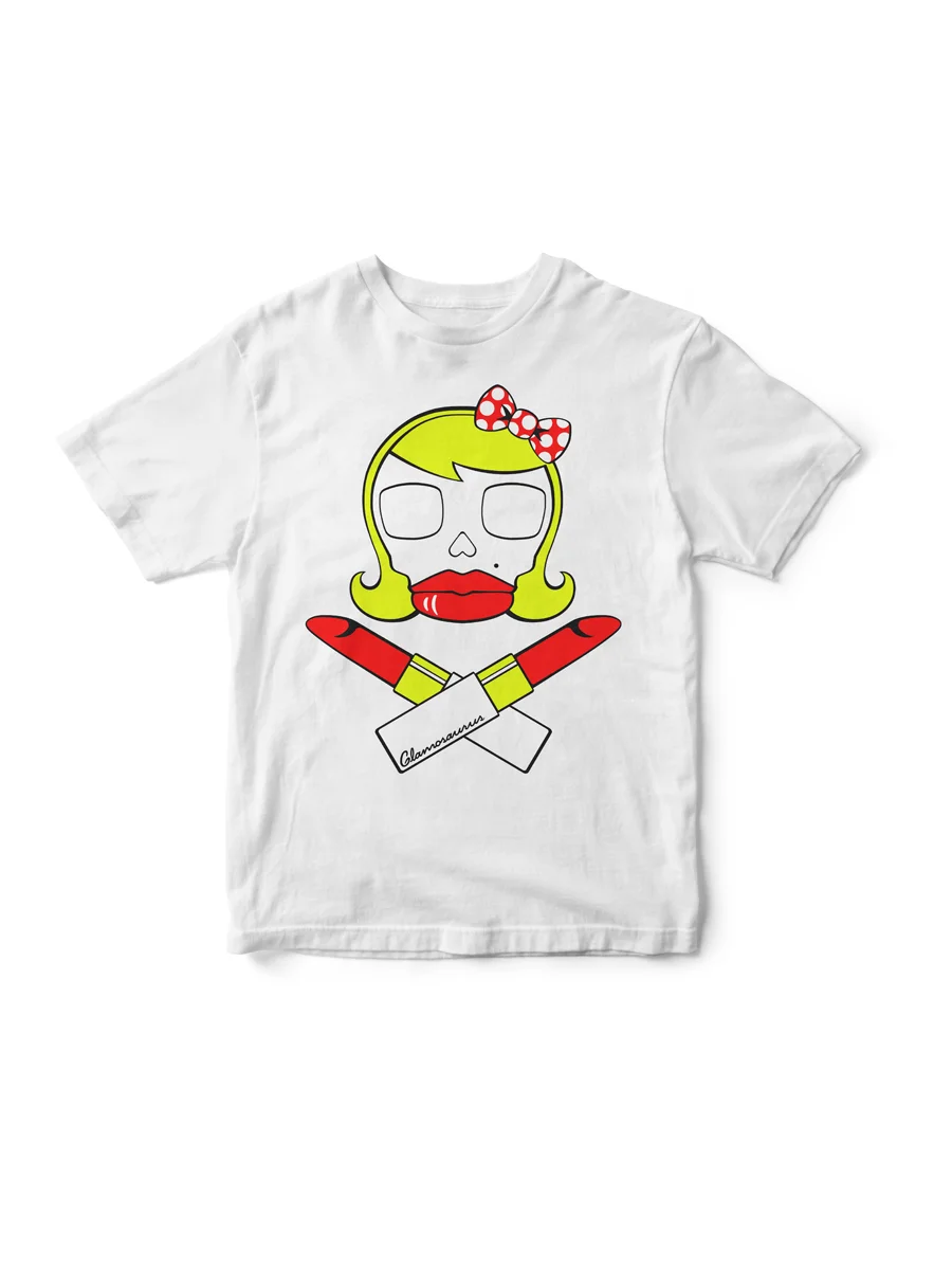 Blondie Lipskull T-Shirt (White)