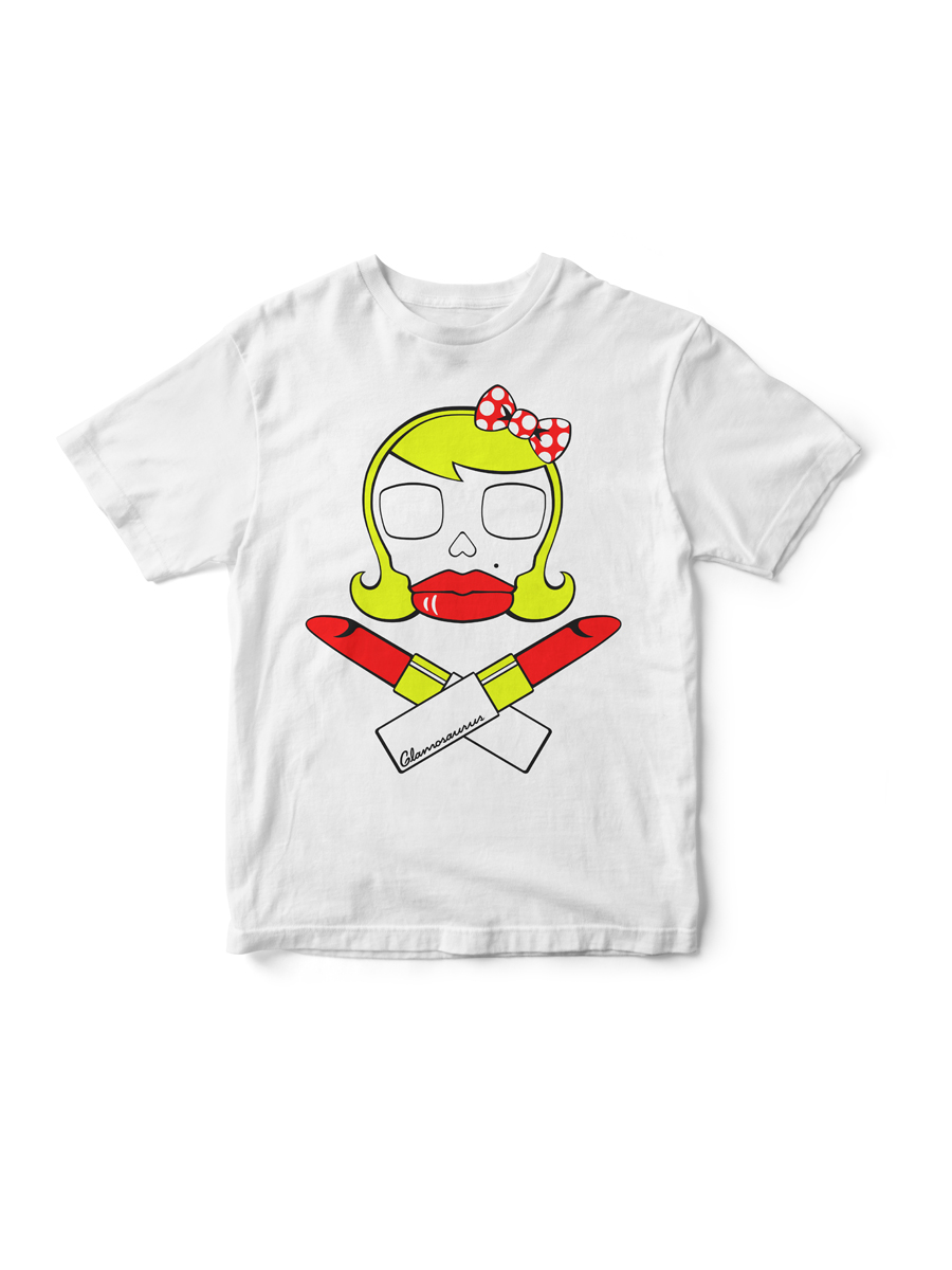 Blondie Lipskull T-Shirt (White)
