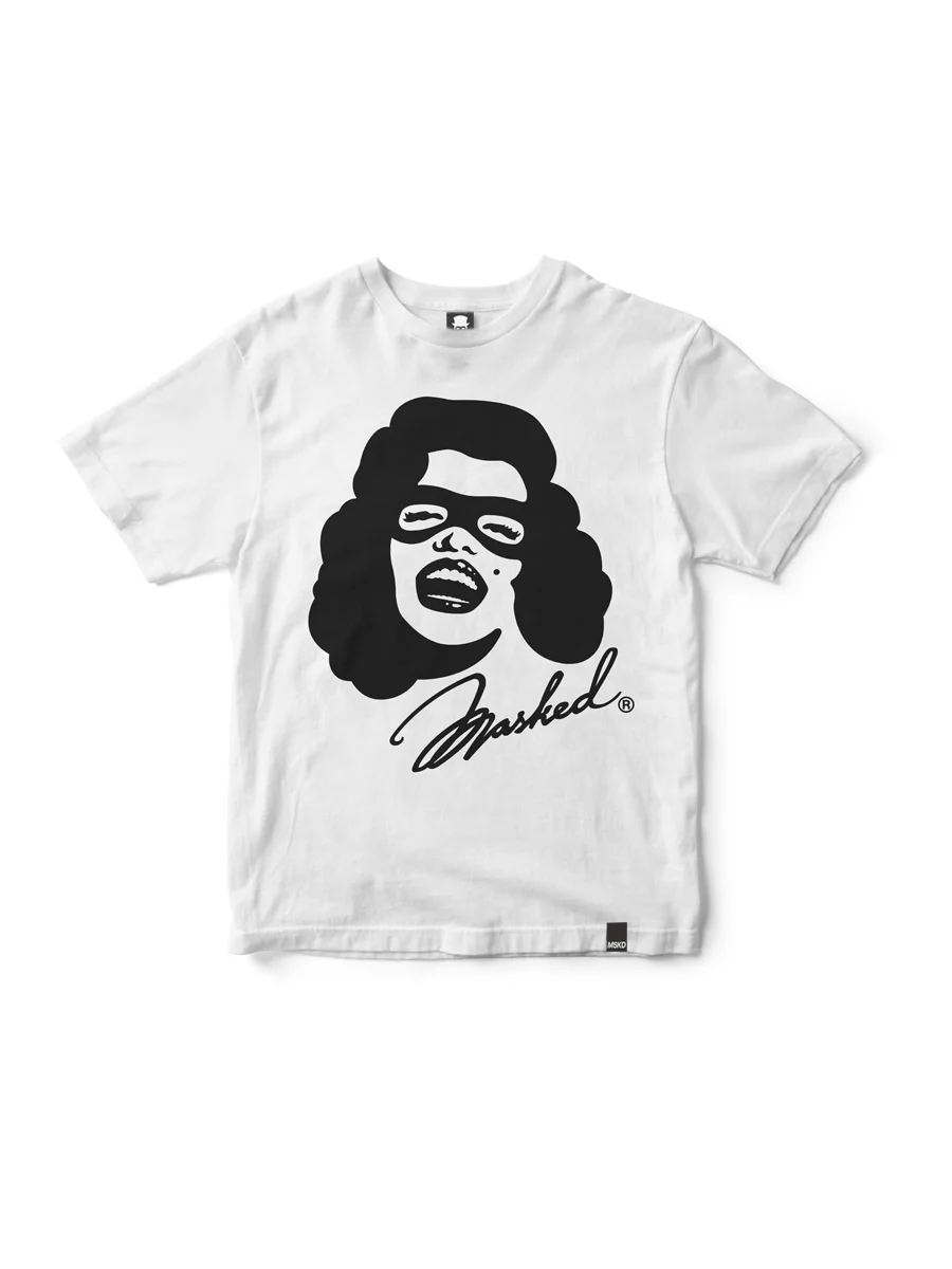 Marilyn Masked T-Shirt (White)