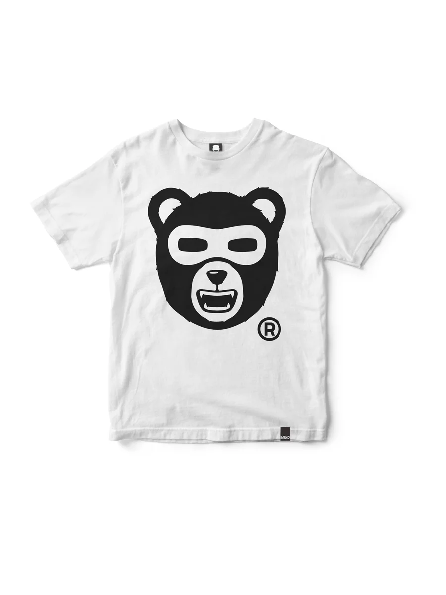 Growl Von Grizzly T-Shirt (White)