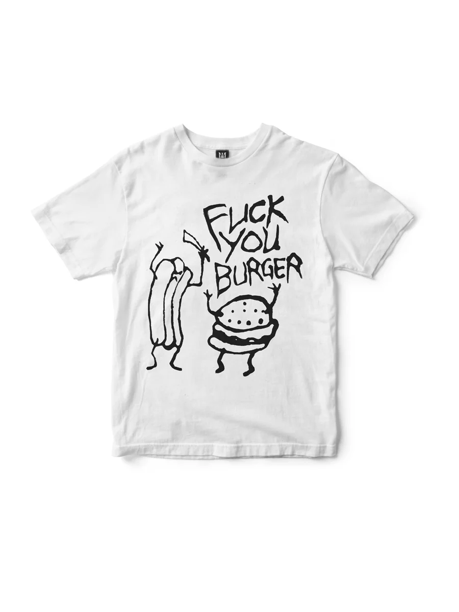 FU Burger T-Shirt (White)