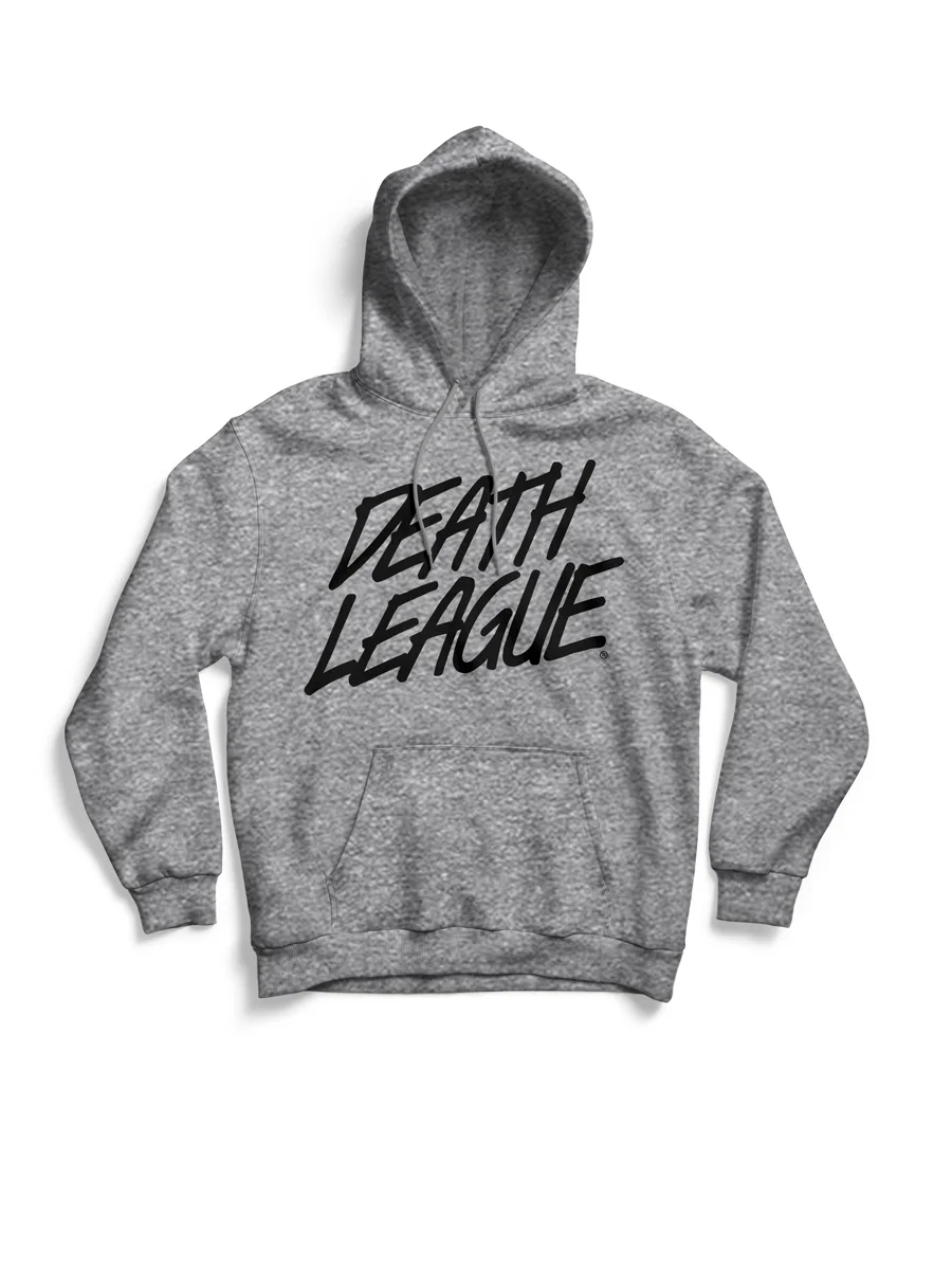 Death League Slanted Hoodie (Heather Grey)