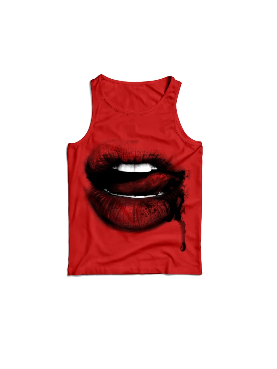 Suck It Tank Top (Red)