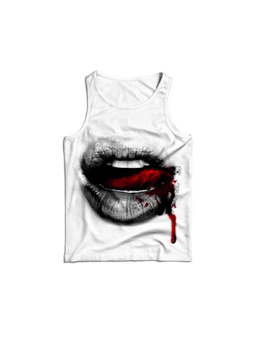 Suck It Tank Top (White)