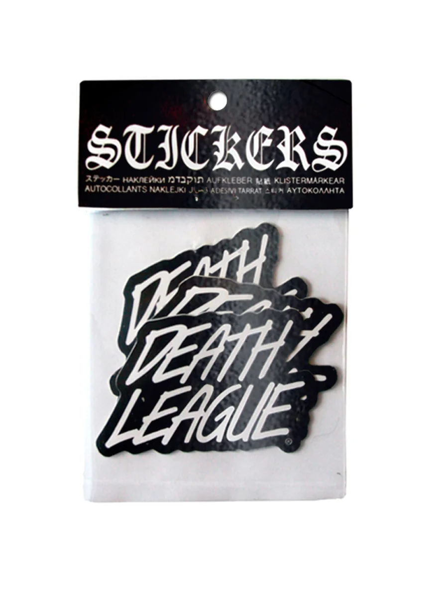 Death League Stickers (3 Pack)
