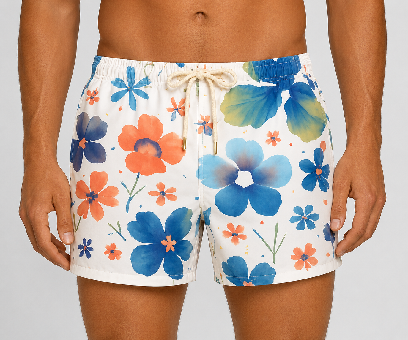 Chris Turk Swim 6" Wild Flowers - Swim Short