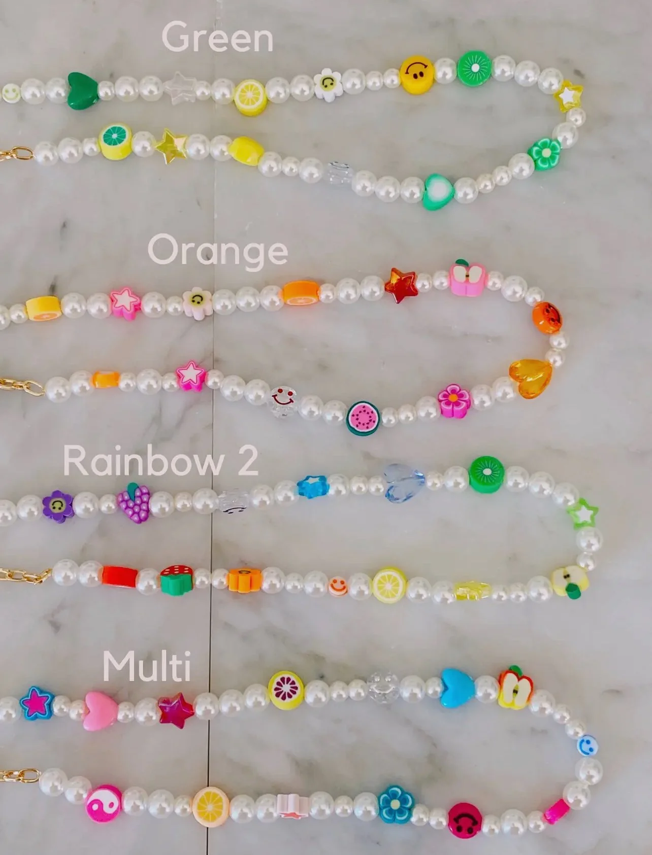 Pearl Fruit Necklace