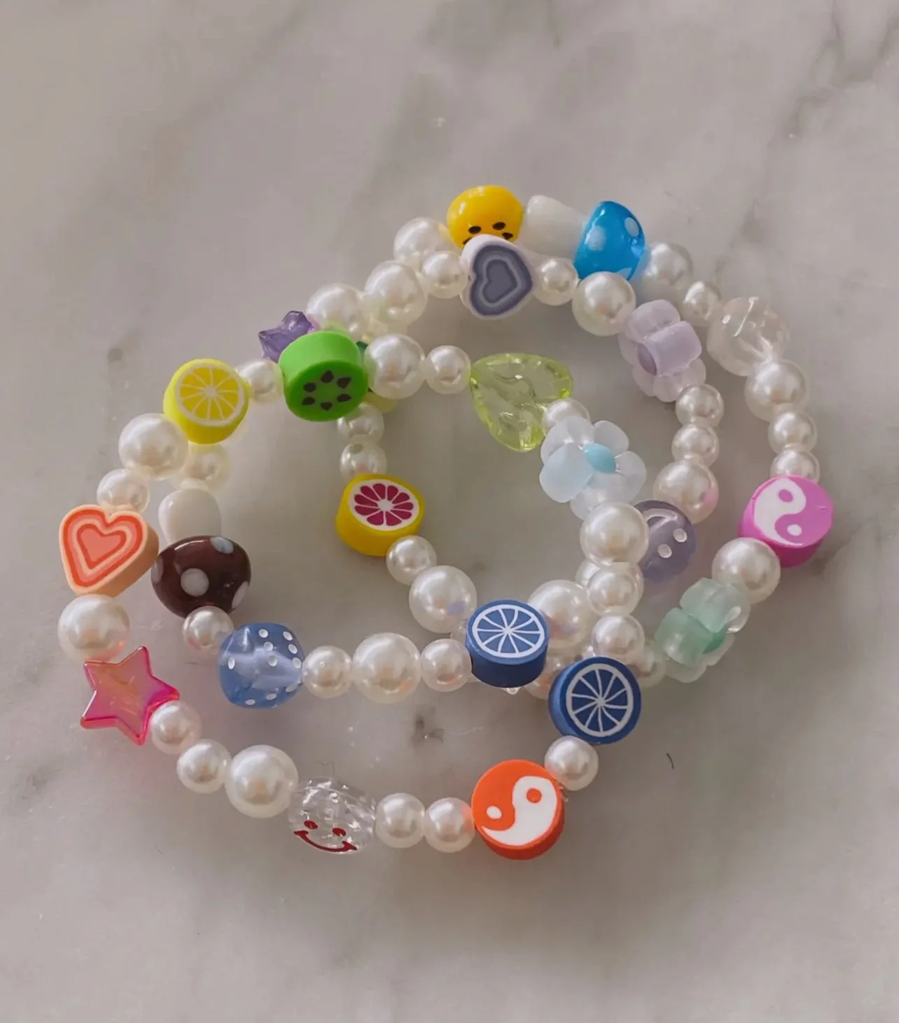 Pearl Fruit Bracelet