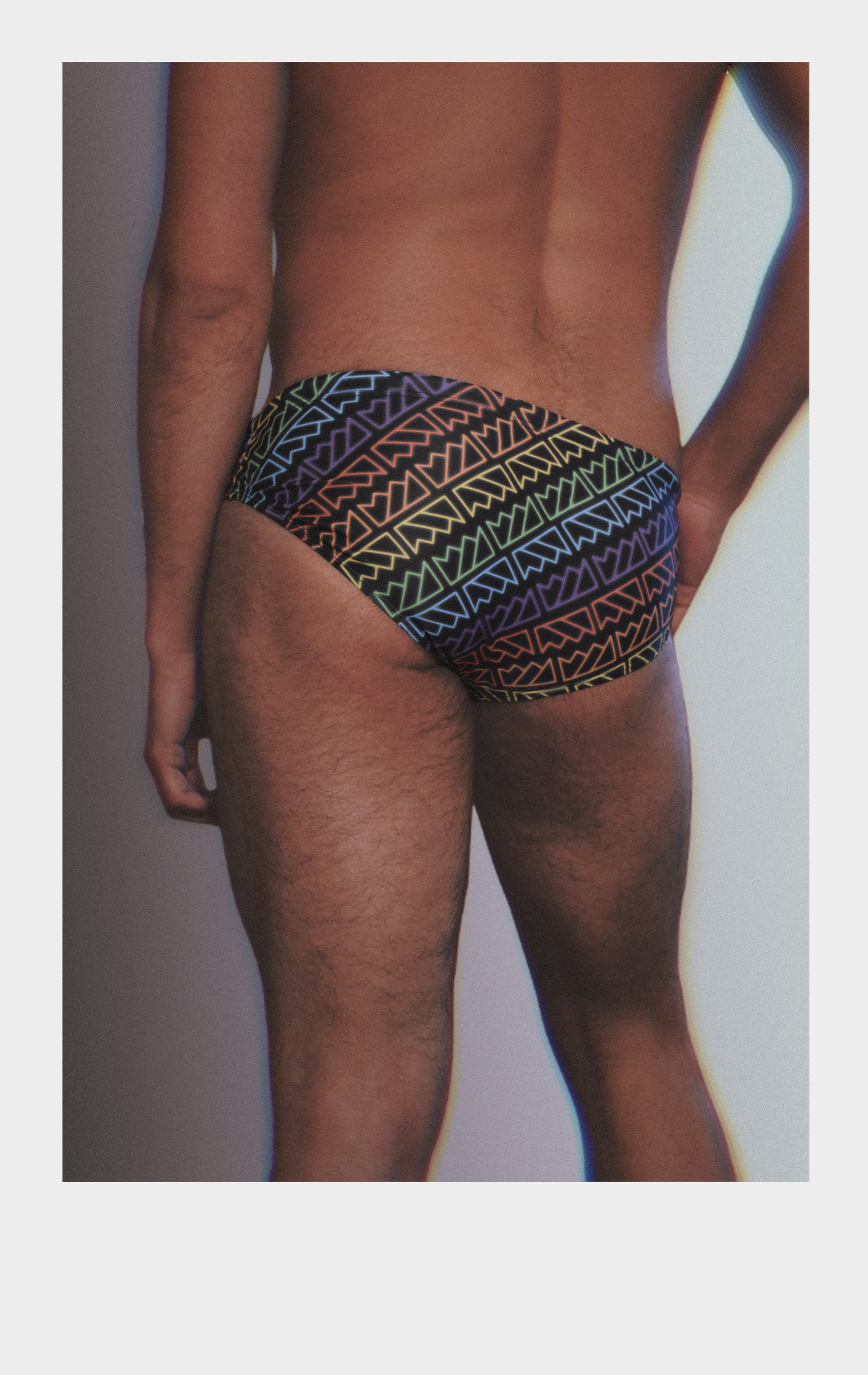 CTS Black Neon Crown Swim Brief