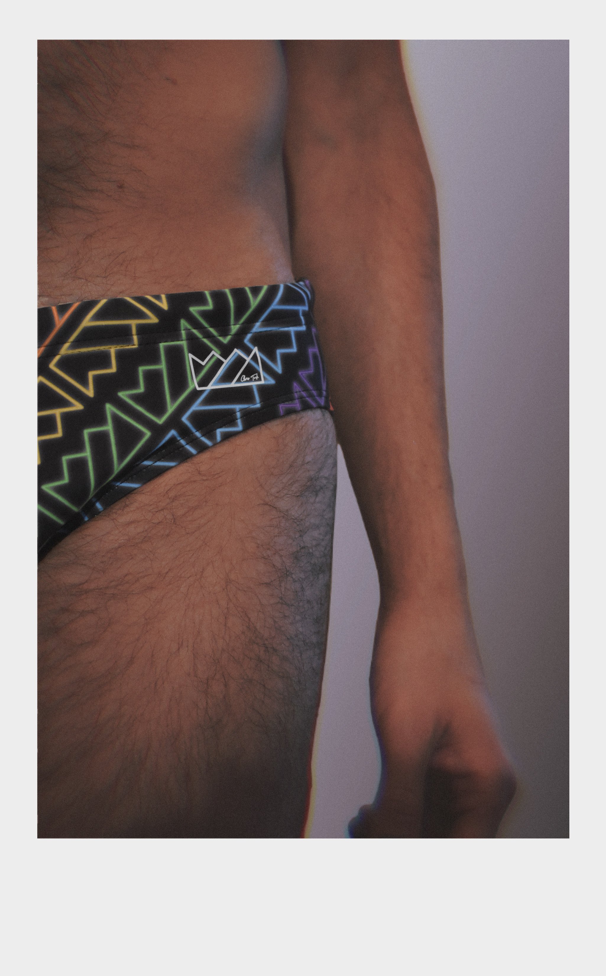 CTS Black Neon Crown Swim Brief