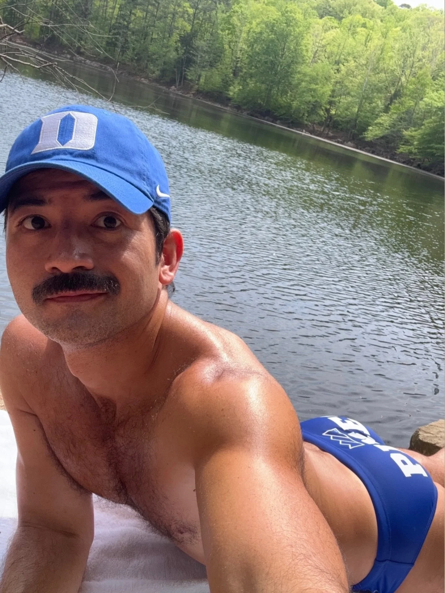 @krattles in @christurkswim x @boysoffireisland 💙 Just wait until you see what we have in store for you with @tolafireislandpines this year!