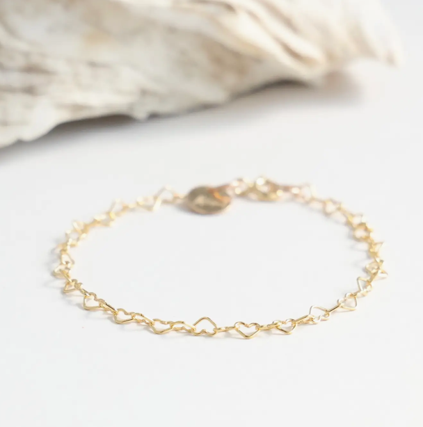 Cape Cod Chokers - All Hearts Bracelet