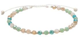 Lotus + Luna Shimmer Anklet