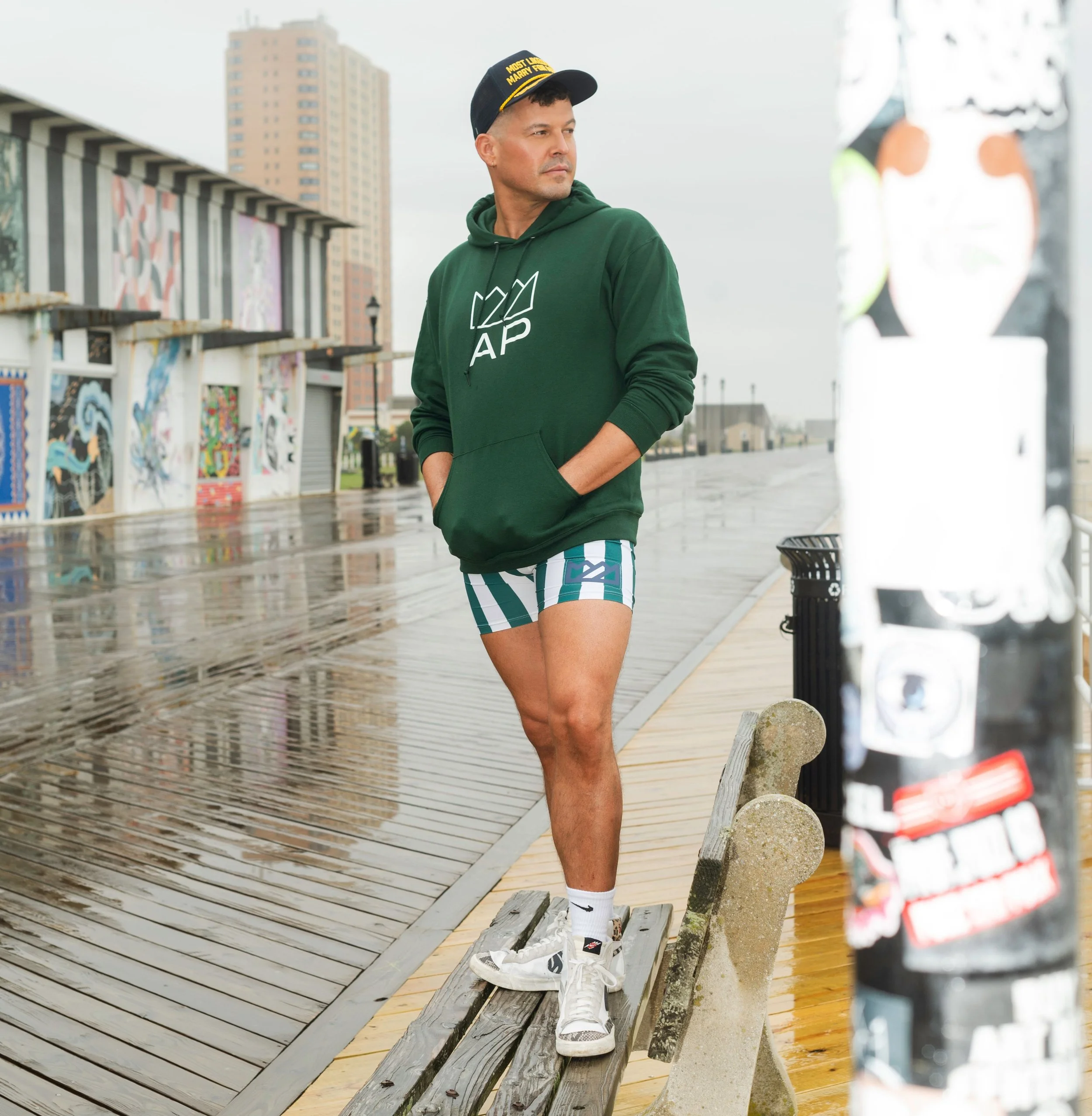 CTS Striped Biker Short