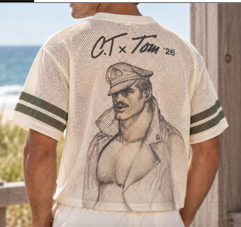 CT x Tom of Finland Off White Jersey