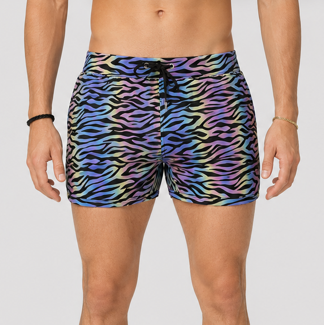 Chris Turk Swim Reflective Tiger  - SWIM SHORT