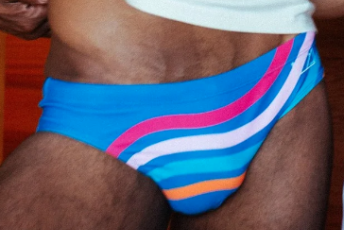 Tom of Finland x CT The Grab Vintage Stripe - Swim Brief