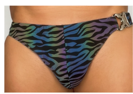 Chris Turk Swim Reflective Tiger Clasp - SWIM BRIEF