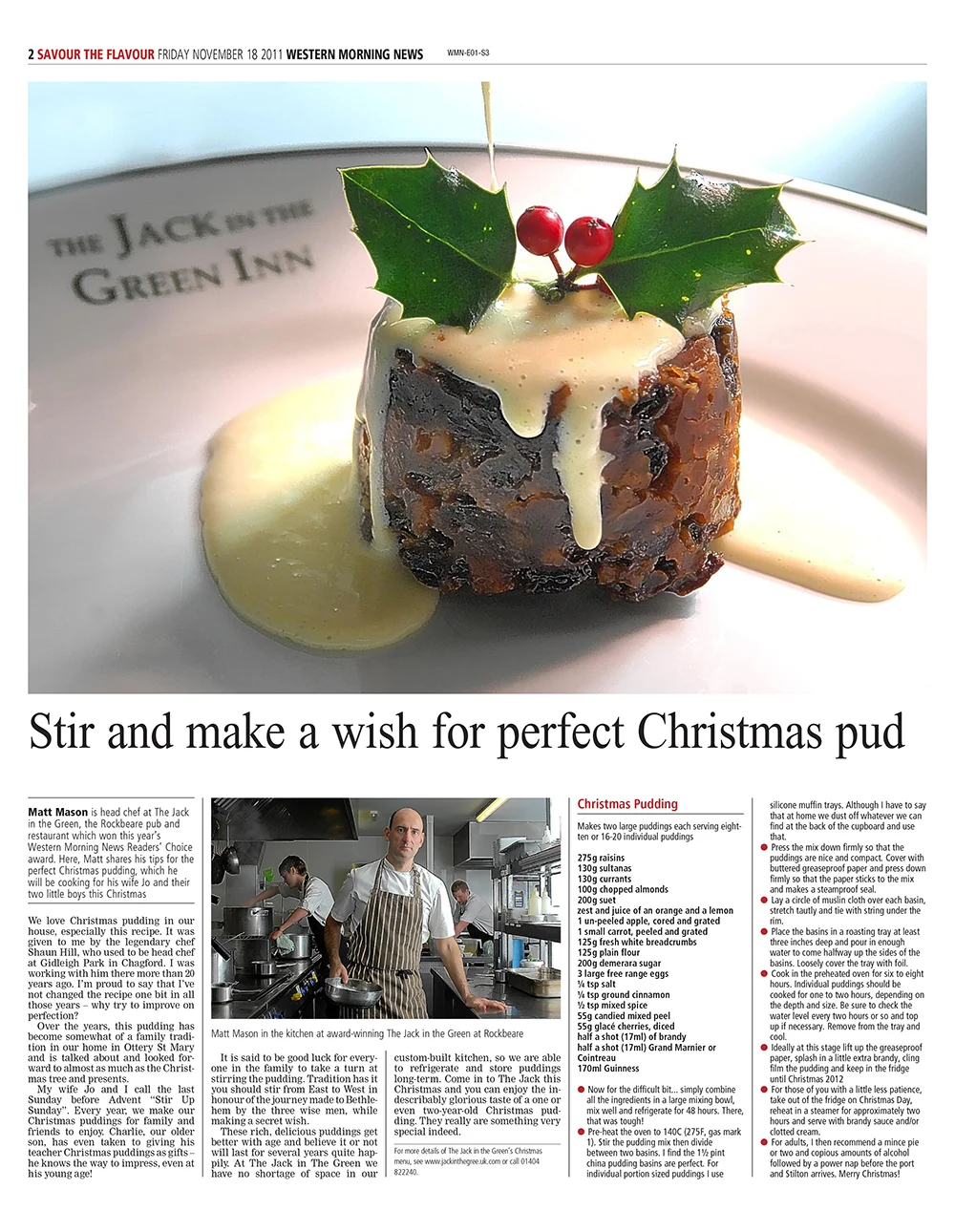 Matt Mason Christmas Pudding Nov 2011.jpg