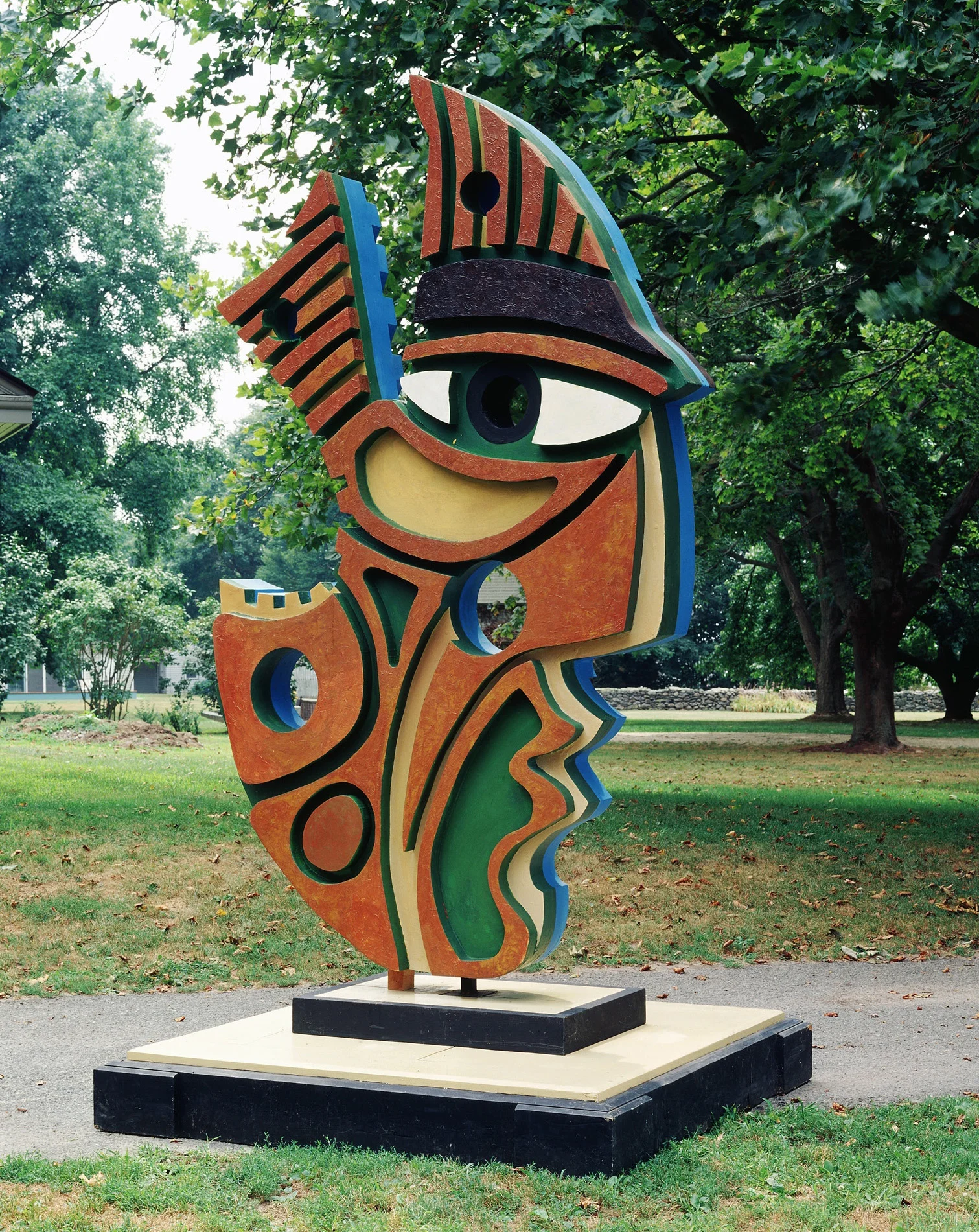 Anthony Quinn Aztec Ancestor , 1992 Wood assemblage 112 x 62 1/2 x 12 in. 284.5 x 158.8 x 30.5 cm