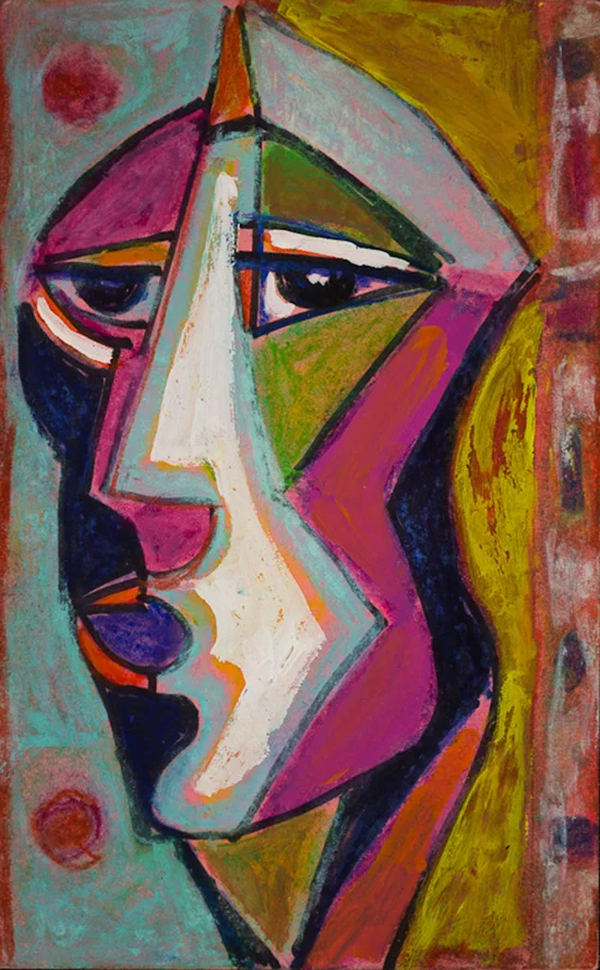 Anthony Quinn Painting 39 1/2 x 40 1/2 in 100.3 x 102.9 cm (AQ2004.761)