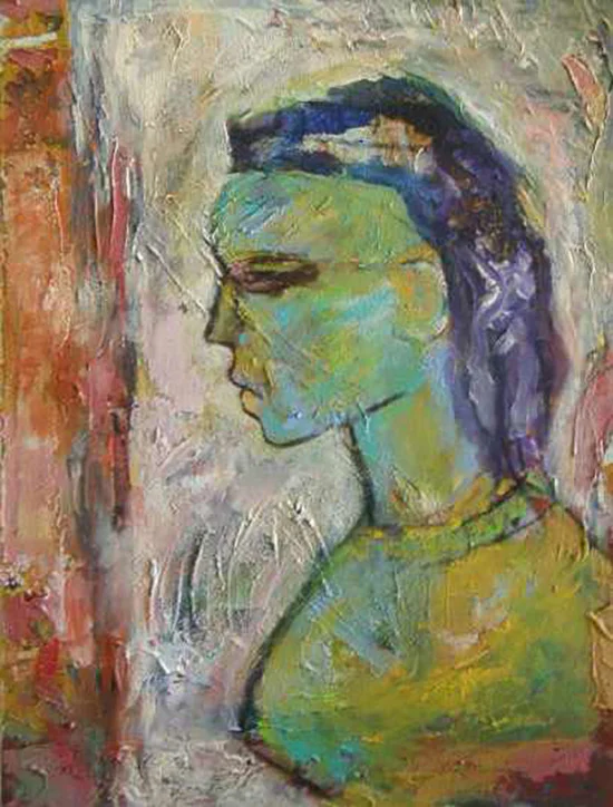 Anthony Quinn Painting 31 1/4 x 23 3/4 in 79.4 x 60.3 cm (AQ2004.252)