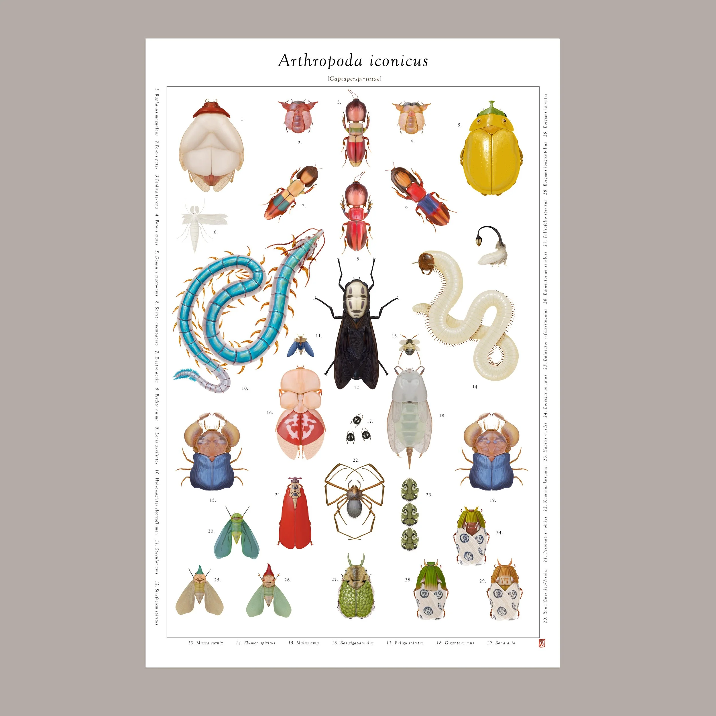 'Captaperspirituidae' Poster- Printable Download