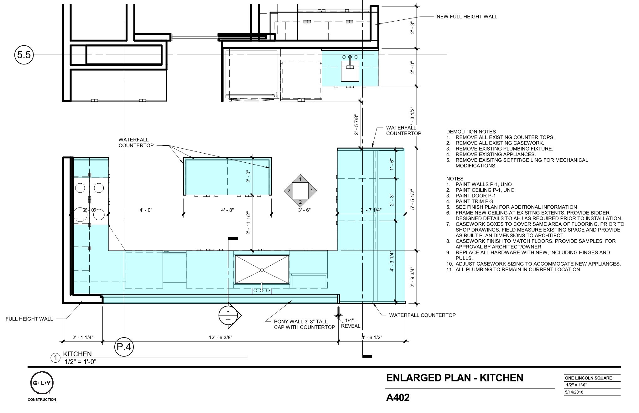 Condo Renovation - kitchen plan