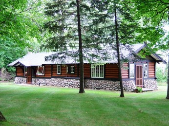 Exterior of the Moose Lodge