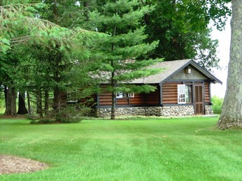 Exterior of the Perch Cottage
