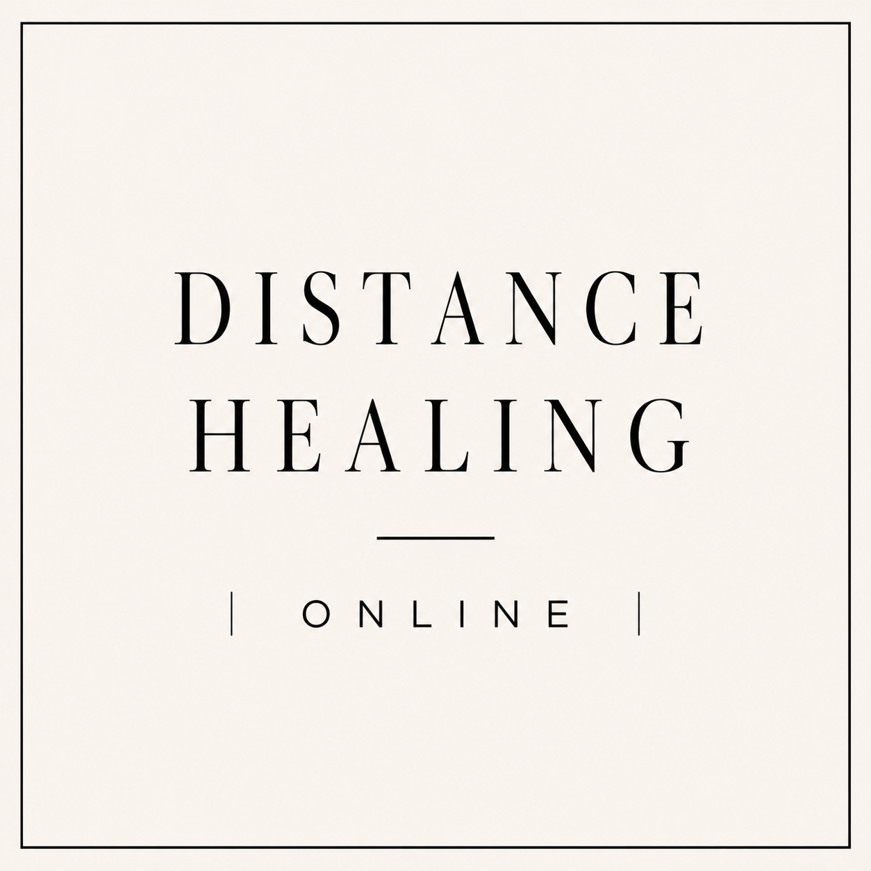 Distance Healing | Online