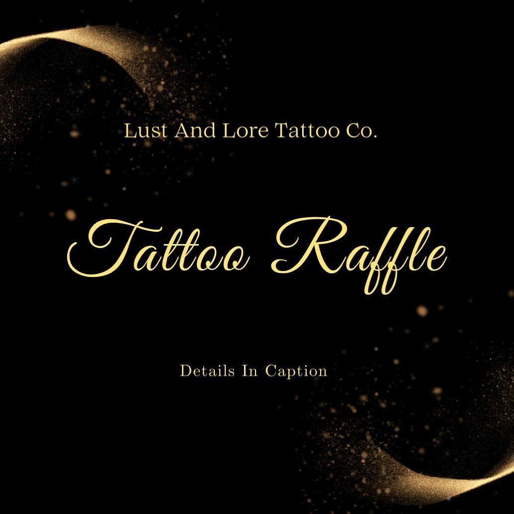 ⚜️$1,000 Tattoo Raffle!!!⚜️

In case you missed it, we are hosting a raffle to support an amazing member of our tattoo community. 

This lovely and talented artist is in need of community support at this time. She is an amazing human and a phenomenal