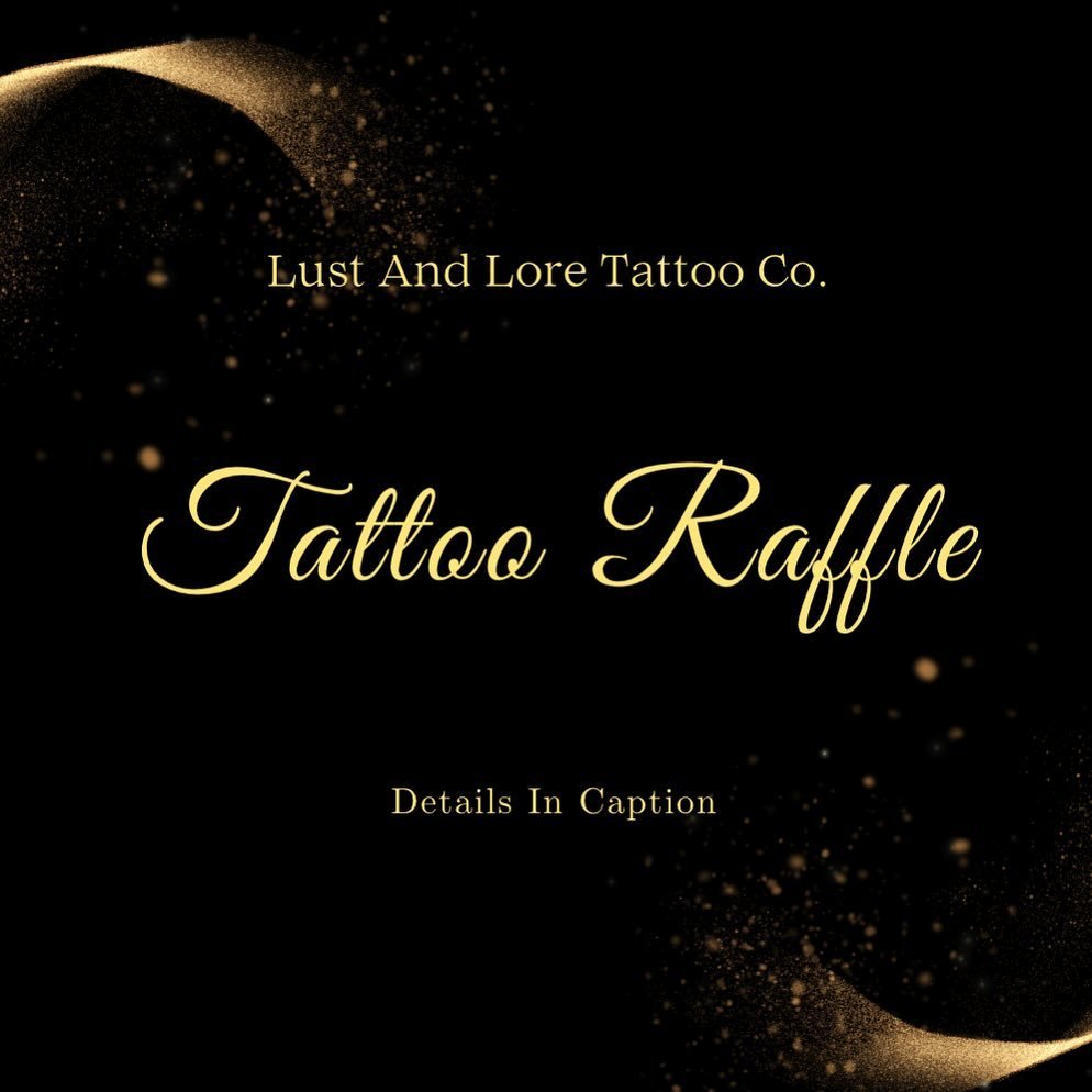 $1,000 Tattoo Raffle!
All info in several of our previous posts!
Ends tomorrow at 8pm. 

#ashevilletattoo #tattooraffle