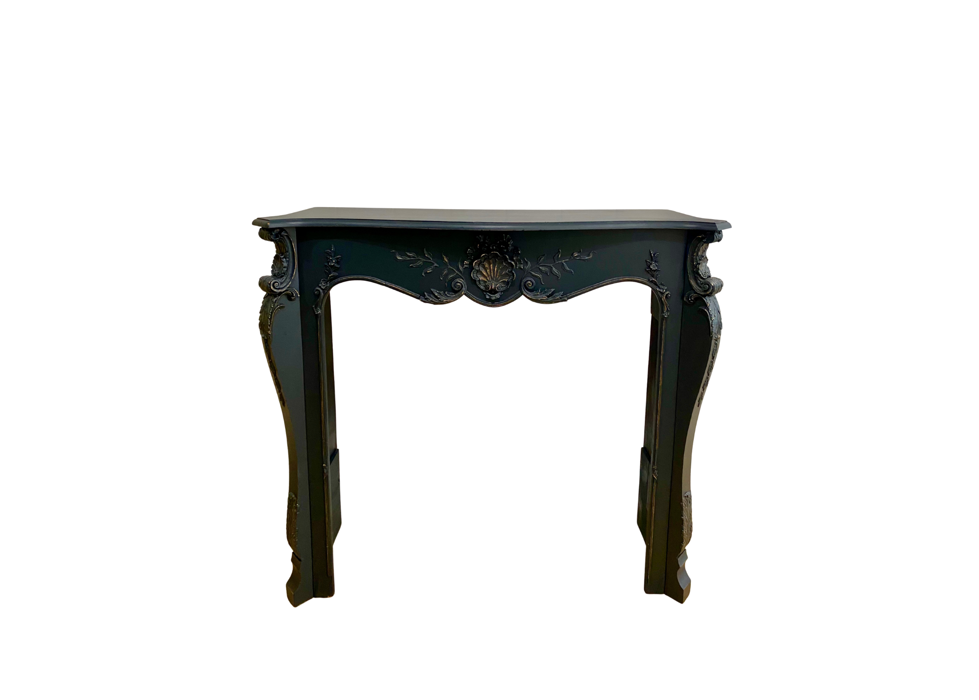 Vintage Charcoal Mantel