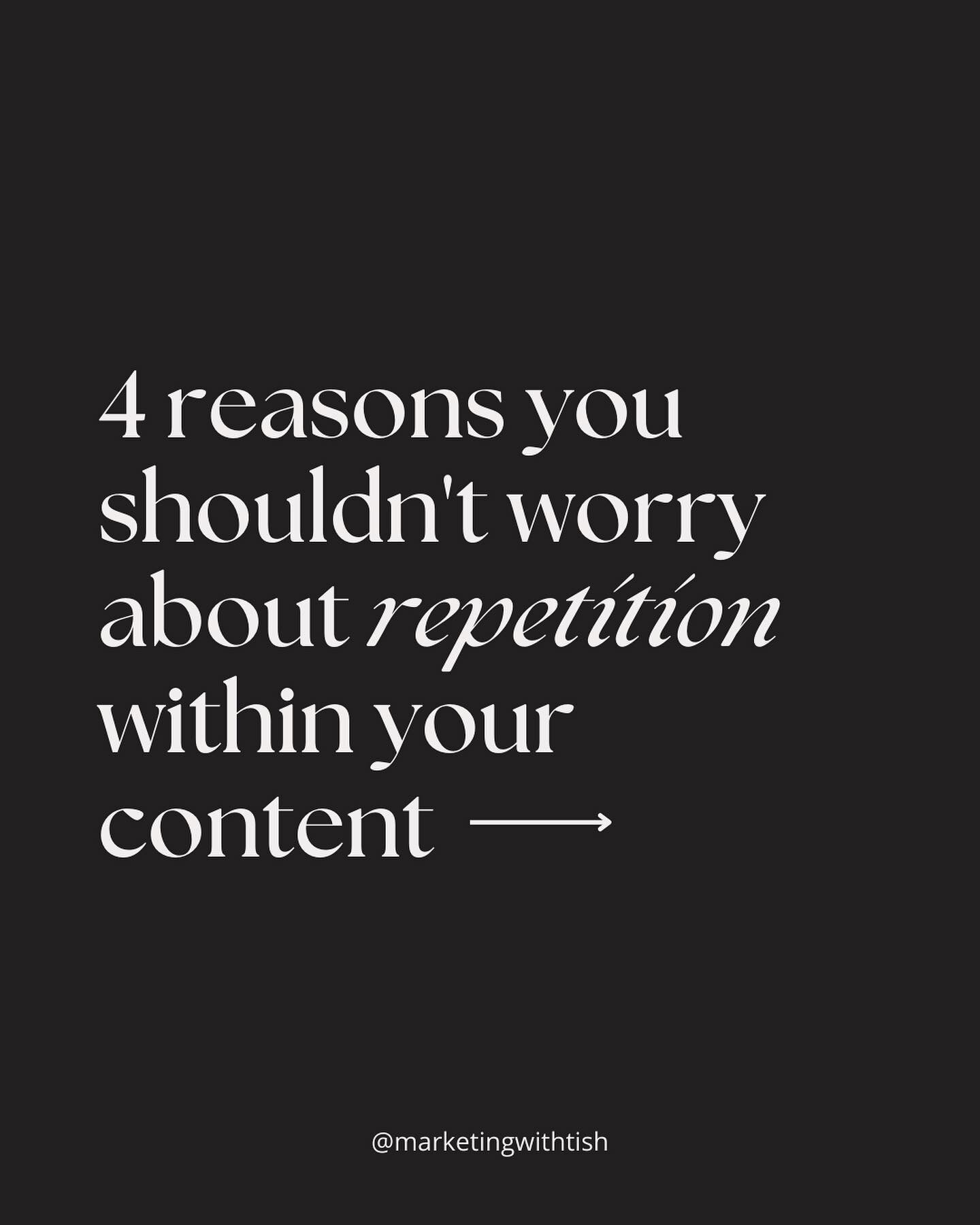 Let&rsquo;s set the record straight.&nbsp;

Content repurposing is NOT about you copying and pasting the exact same thing across different platforms, or the same platforms after a few months have passed.

When you repurpose your content, you should b