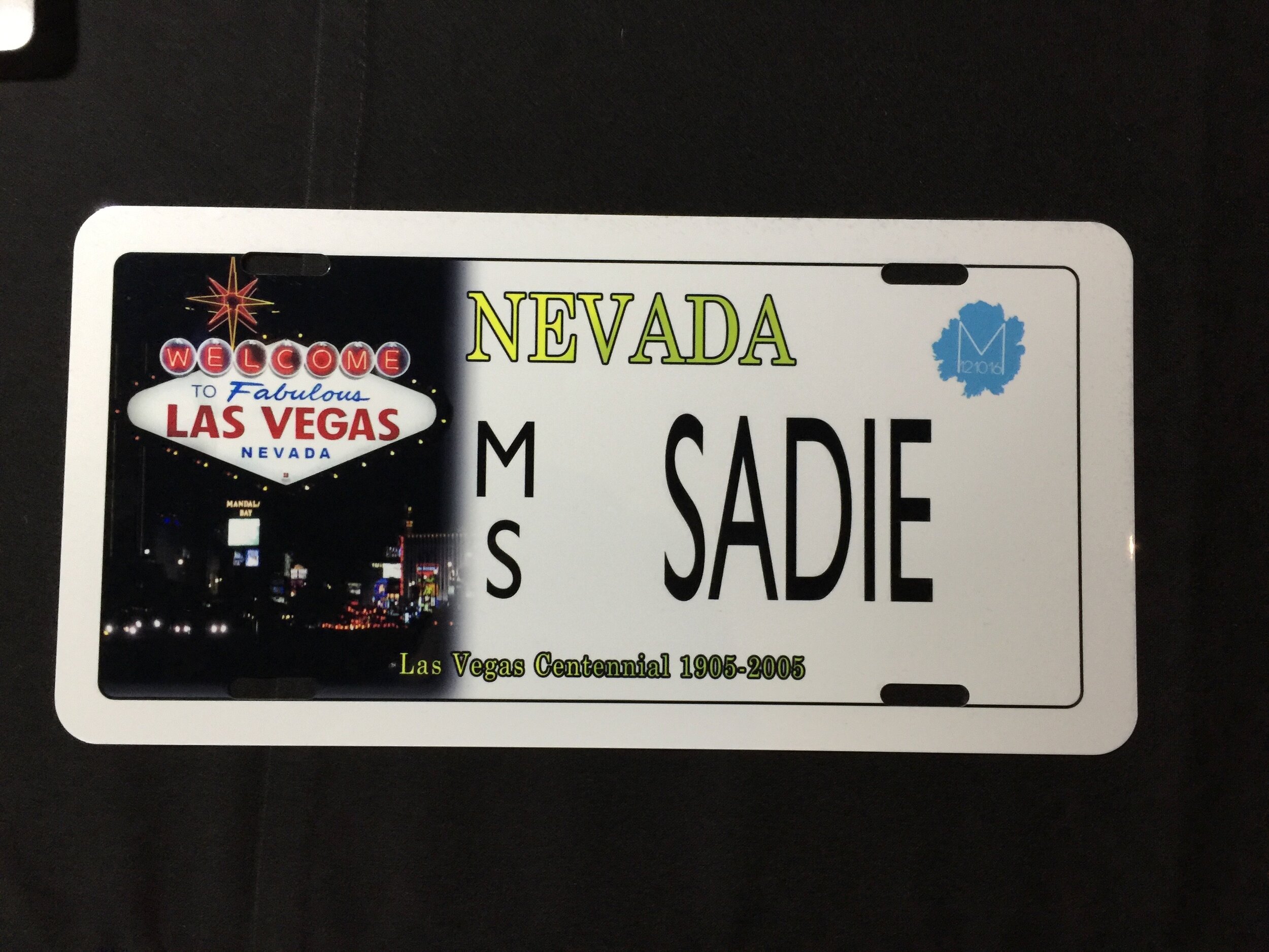 Custom License Plate