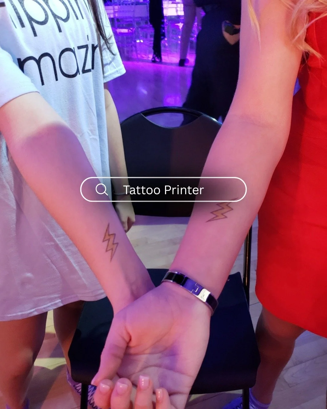 Ink it. Print it. Take it home. 🖤✨ Your event just got an instant upgrade&mdash;no needles, no commitment, just pure fun. Our Tattoo Printer lets your guests choose their design, print it in seconds, and walk away with a personalized piece they&rsqu