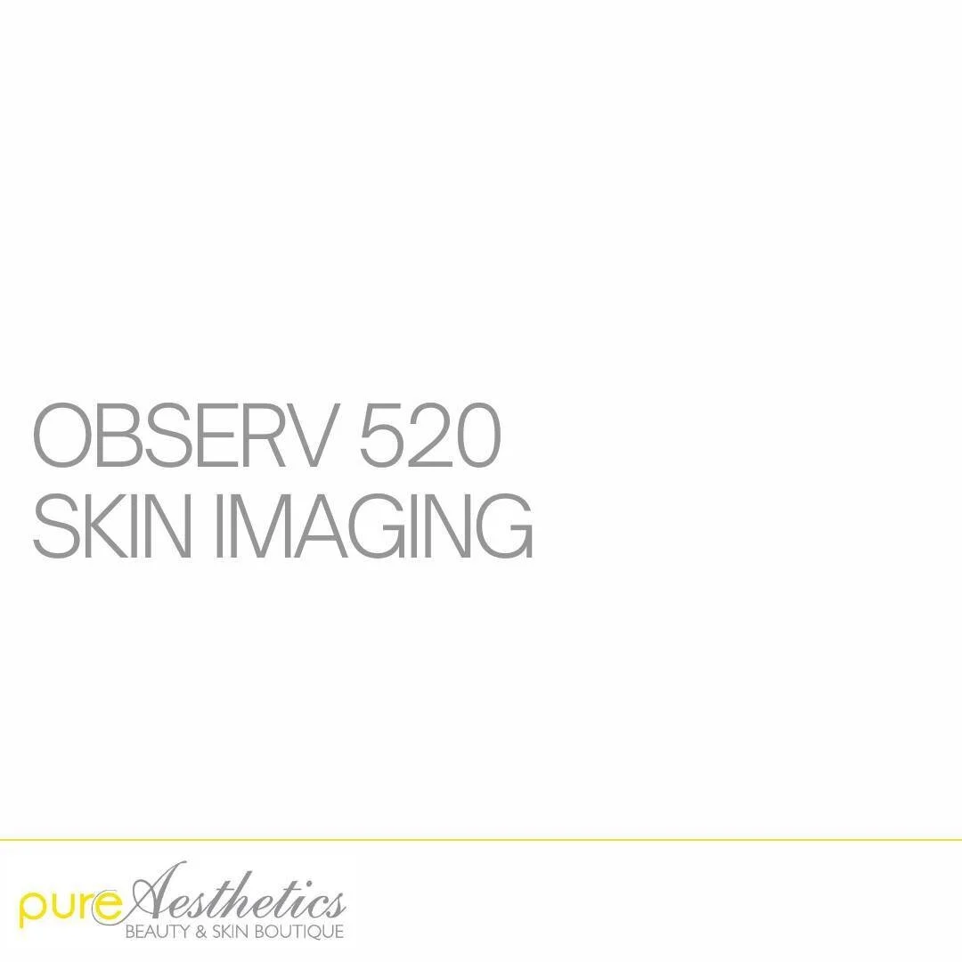 Our OBSERV 520 skin imaging device allows us to see what is going on below the surface of your skin. ⁠
⁠
This device takes a series of images of the skin in different lights, showing different concerns including sun damage, pigmentation, skin texture