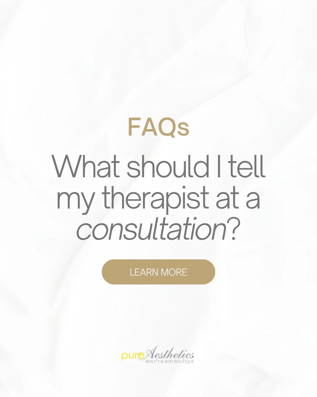 A skin consultation is only as useful as what you bring to it. 👀⁠
⁠
The more context we have around your routine, your history and your lifestyle, the more specific we can be with what we recommend. It's not just about what we can see on the day.⁠
⁠