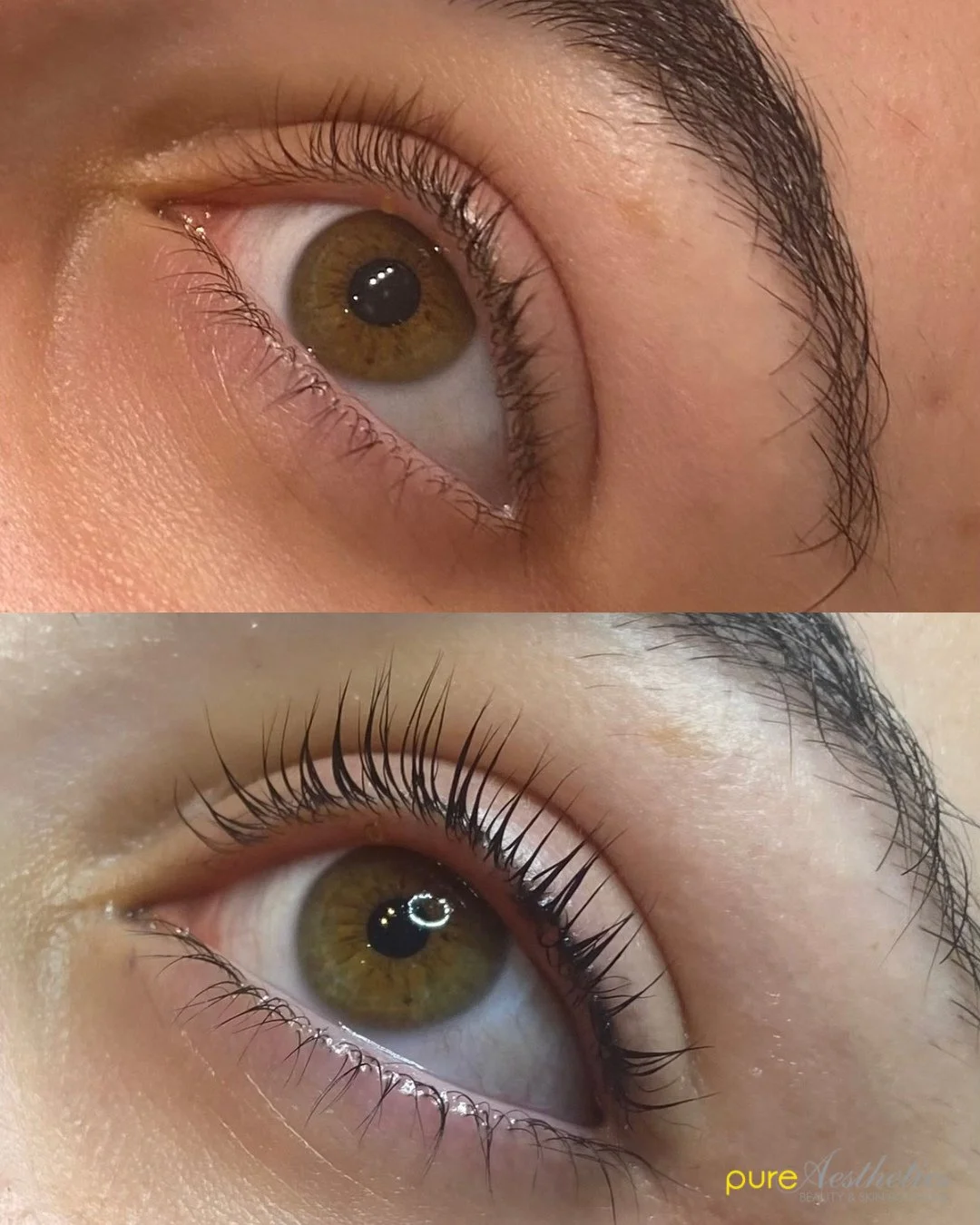 Open, lifted and entirely your own lashes. 😮&zwj;💨⁠
⁠
The Korean lash lift creates a soft, fanned curl from the base using a gentler formula and no adhesive. Results last 6 to 10 weeks and look just as good without mascara as with it.⁠
⁠
Book your 