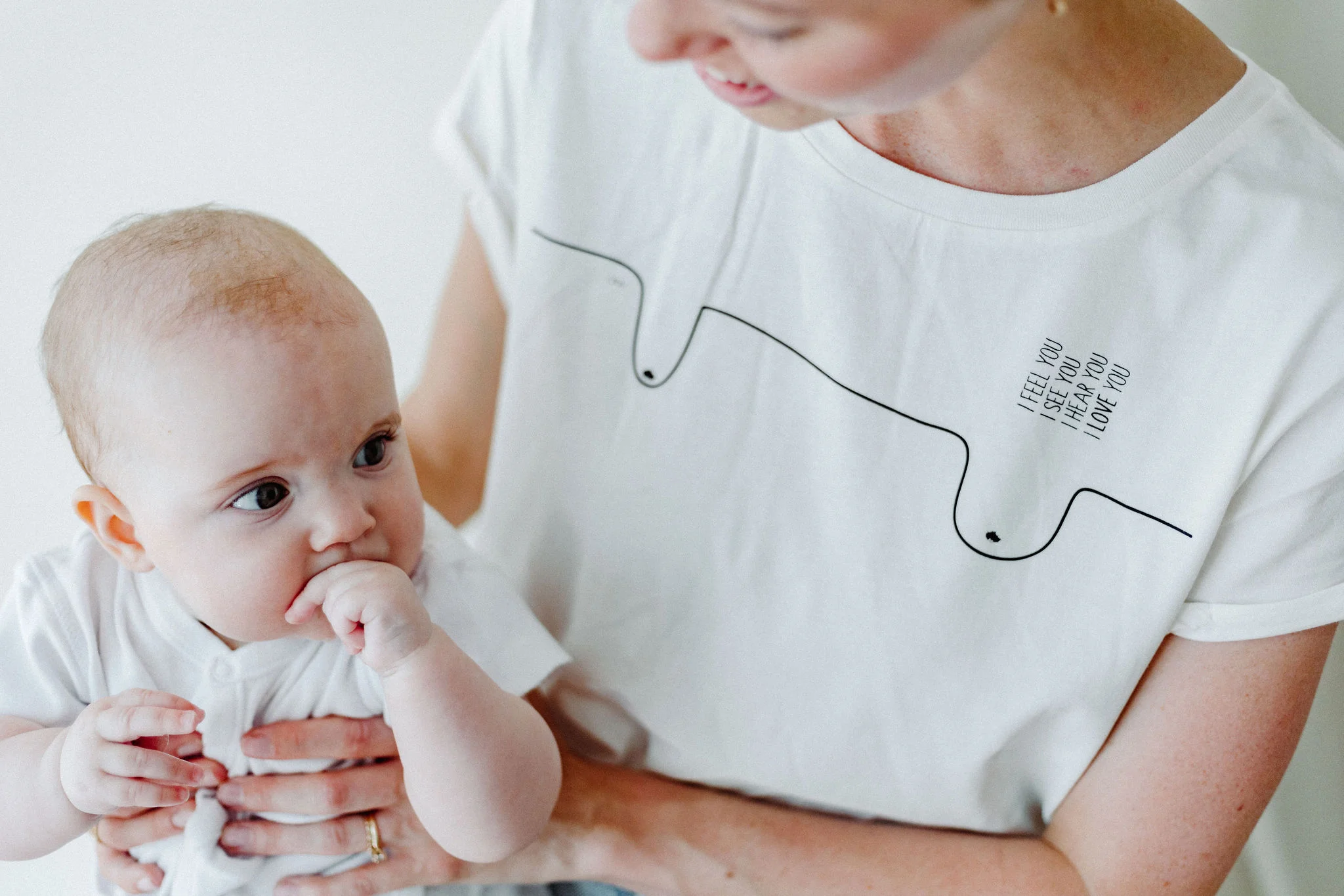 boob tee- I see you, I hear you, I feel you, I love you!