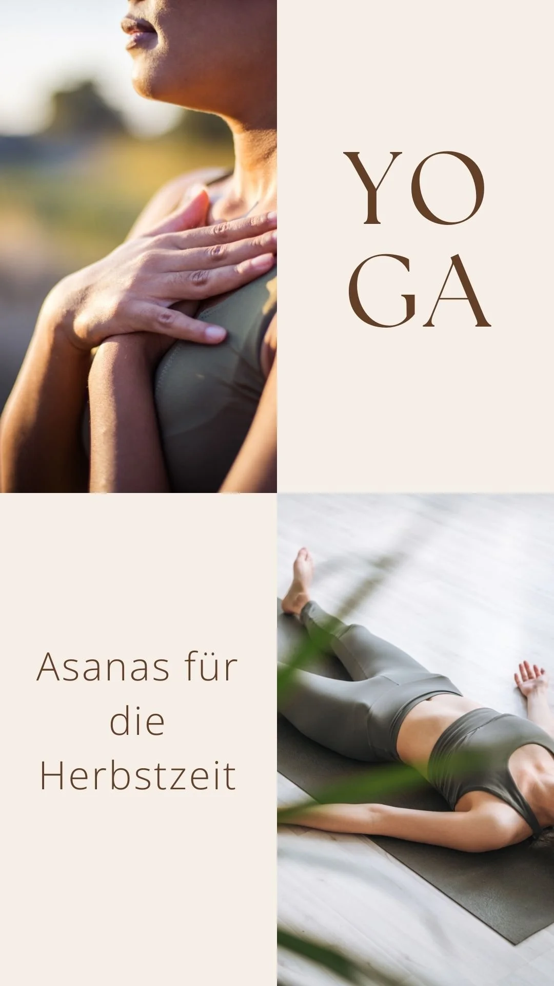 Yoga Übungen für den Herbst
