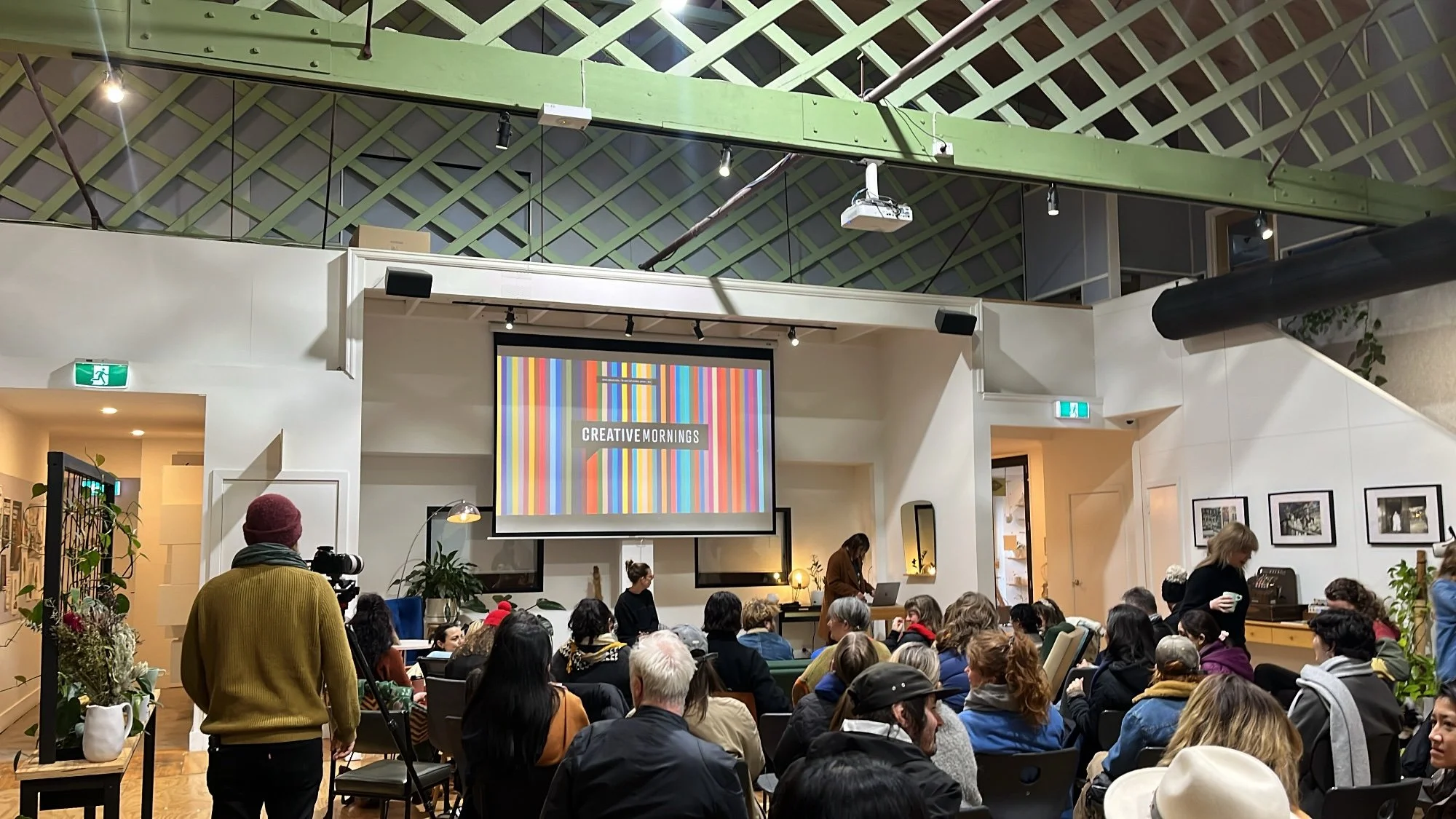 Creative Mornings Melbourne at T.O.M.S Place