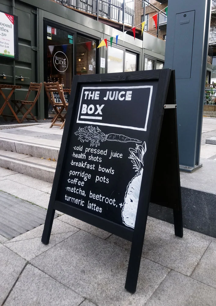 Juice Box, Wapping Wharf, Bristol