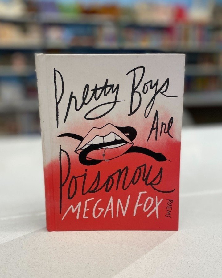 Erin from our @poncecitymarket location recommends: Pretty Boys Are Poisonous by Megan Fox

She says: When I heard Megan Fox was writing a poetry collection, I was intrigued, but when I saw the cover, I knew I had to have it. On top of having a great